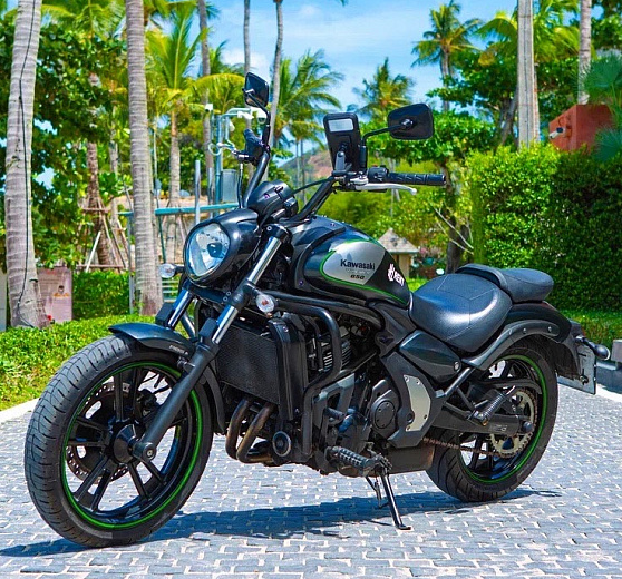 Rental Kawasaki Vulcan Black Koh Samui