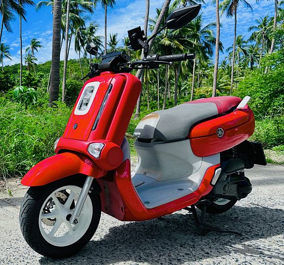Rental Yamaha Qbix Red Koh Samui