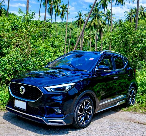 Rental MG ZS Black Koh Samui