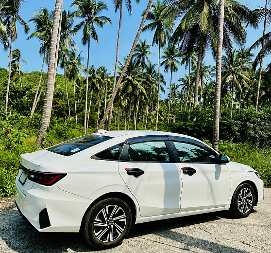 Rental Toyota Yaris Ativ White 2023 Koh Samui