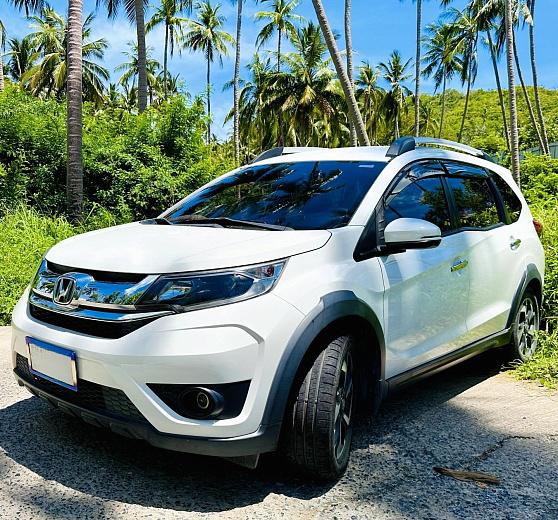 Rental Honda BR-V White 2017 Koh Samui
