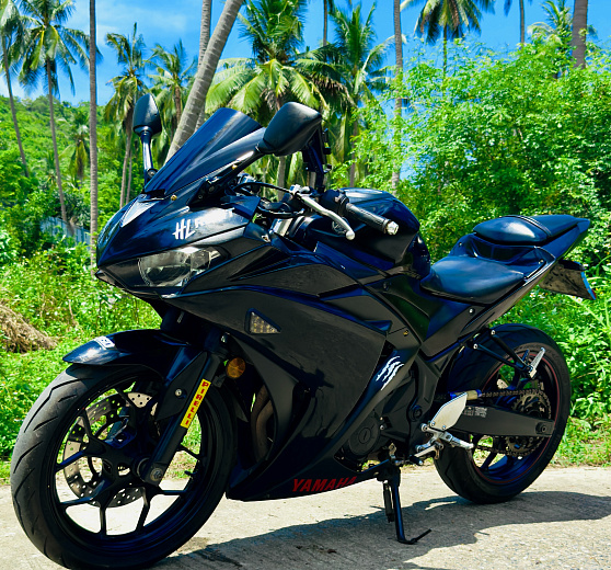 Арнеда Yamaha R3 Black на Самуи
