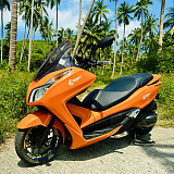 Honda Forza 300 Orange