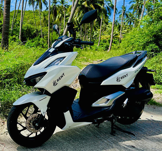 Rental Honda Click 160 White Koh Samui