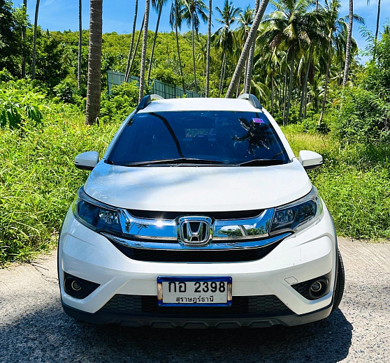 Rental Honda BR-V White 2017 Koh Samui