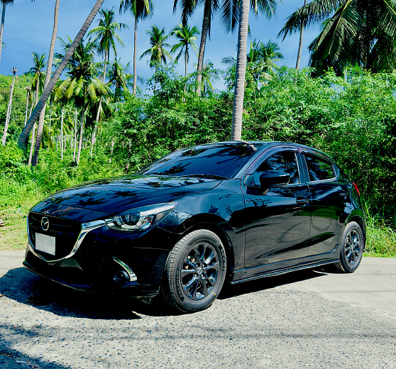 Rental Mazda 2 HB Black Koh Samui