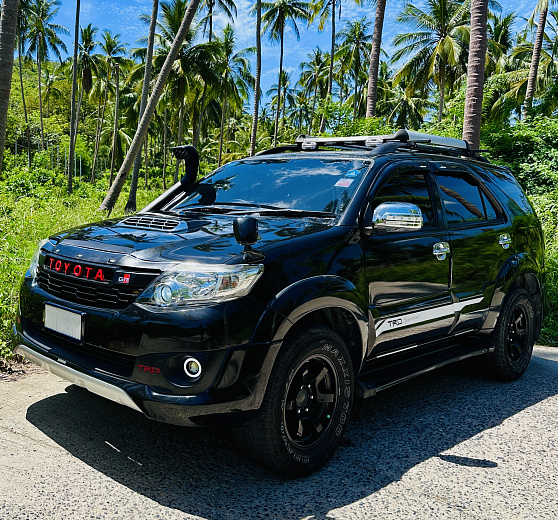 Rental Toyota Fortuner Black 2010 Koh Samui