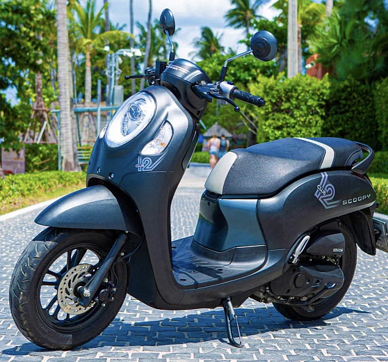 Rental Honda Scoopy Grey Koh Samui
