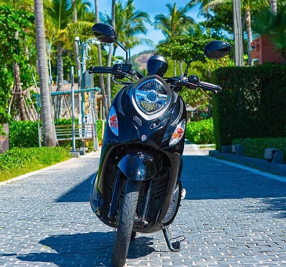 Rental Yamaha Fino125 Black Koh Samui
