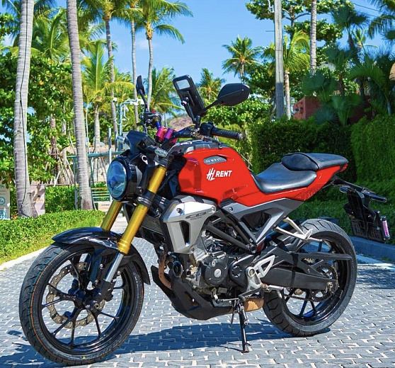 Rental Honda CB 150R Red Koh Samui