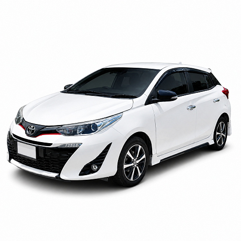 Toyota - Yaris HB White